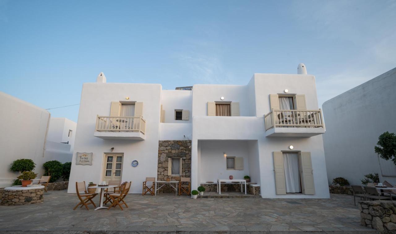 Twins-Trisa Apartments Ornos (Mykonos) Exterior foto