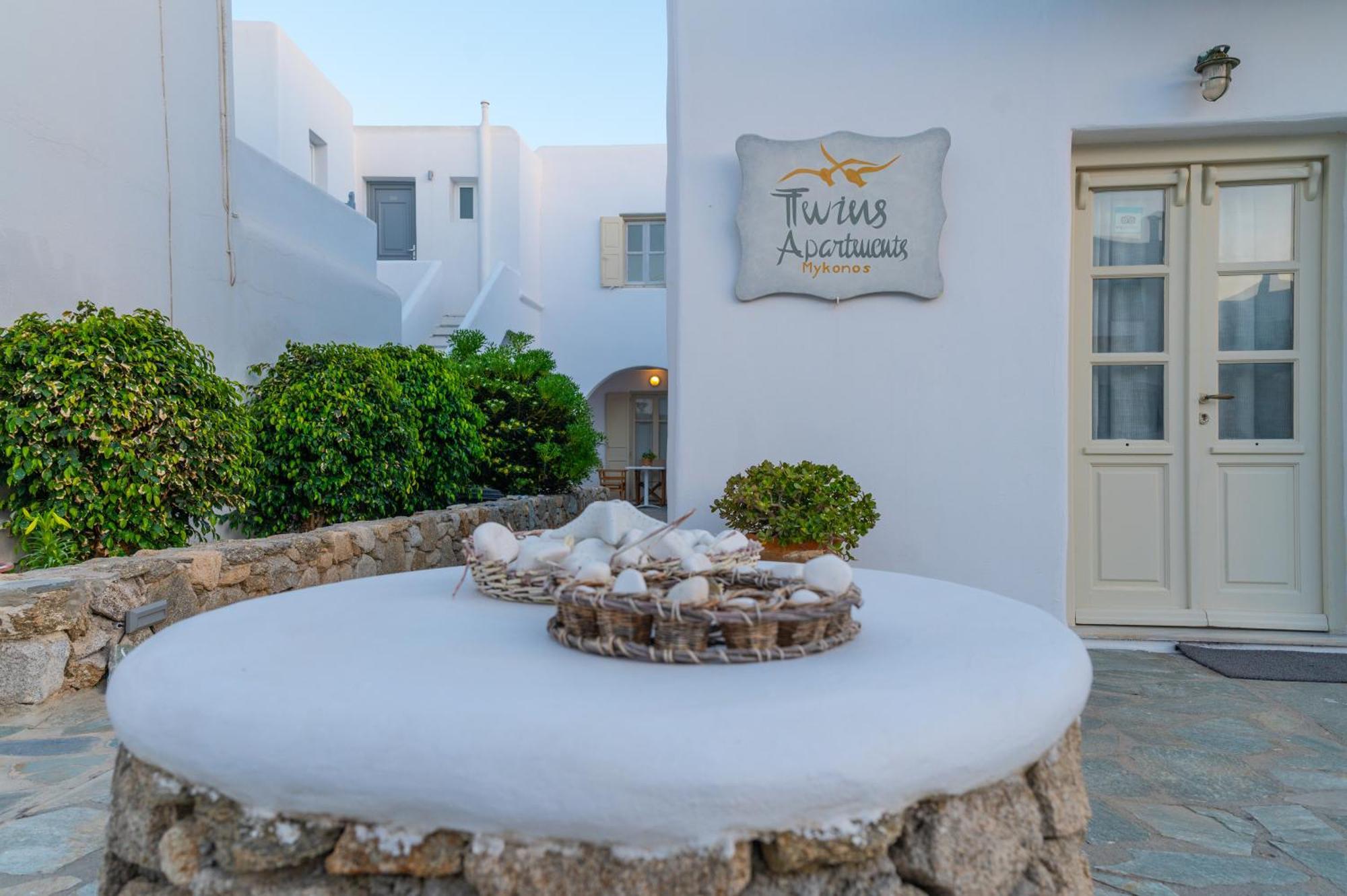 Twins-Trisa Apartments Ornos (Mykonos) Exterior foto